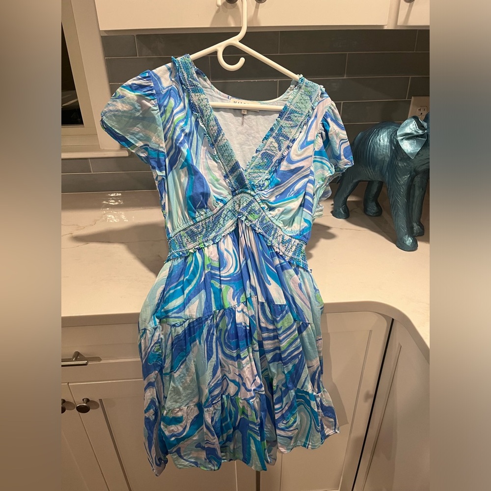 Hale Bob Blue Dress (Must Add to a Bundle Amounting to a Minimum of $20)
